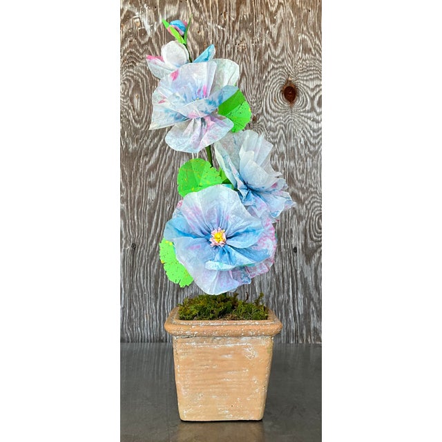 Contemporary Hand Rolled Paper Flowers For Sale - Image 4 of 12