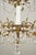 Spanish Rococo Revival Gilt Crystal Chandelier For Sale - Image 6 of 12