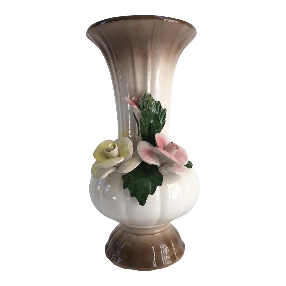 Capodimonte vintage vase Art & Collectibles Fine Art Ceramics