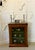 Antique Victorian English Walnut Inlaid Pier Cabinet Display, 1860s For Sale - Image 3 of 11