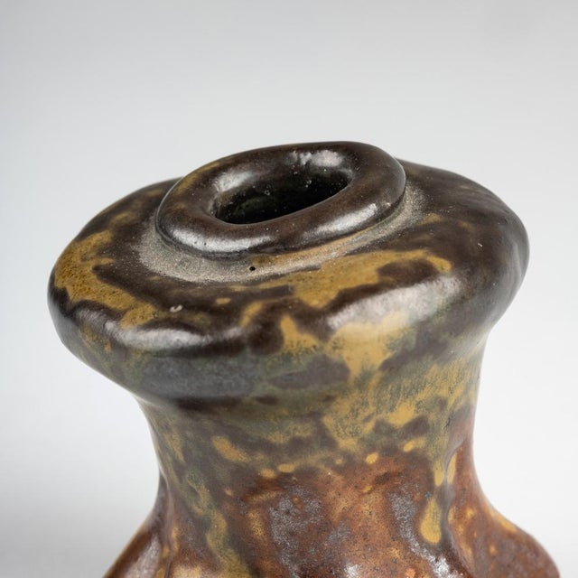 Glazed Stoneware Ceramic Vase for Paul Jeannerey, 1890s For Sale - Image 3 of 5