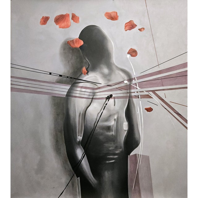 Stefano Mazzolini, Neropeti, 2025, Oil on Canvas For Sale