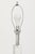 This Chunky Lucite Tubular Column Table Lamp by Design Classics embodies clean, modern design with a bold sculptural...
