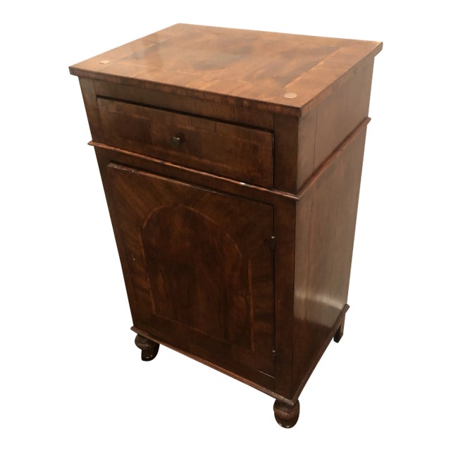 1930s Italian Walnut Cabinet For Sale