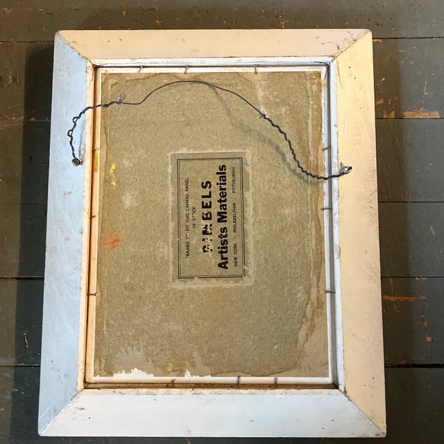 Figurative 1950’s Original Vintage After Degas Dancers Painting Vintage Frame For Sale - Image 3 of 4