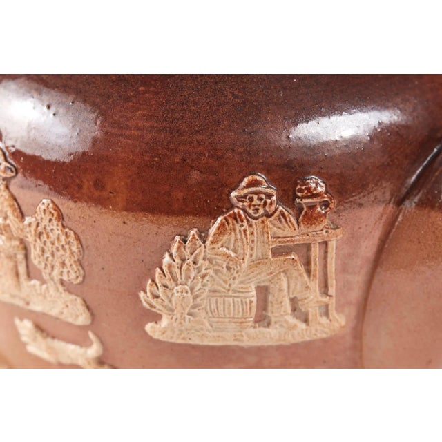 Victorian Miniature Doulton Three Piece Tea Set For Sale - Image 6 of 11