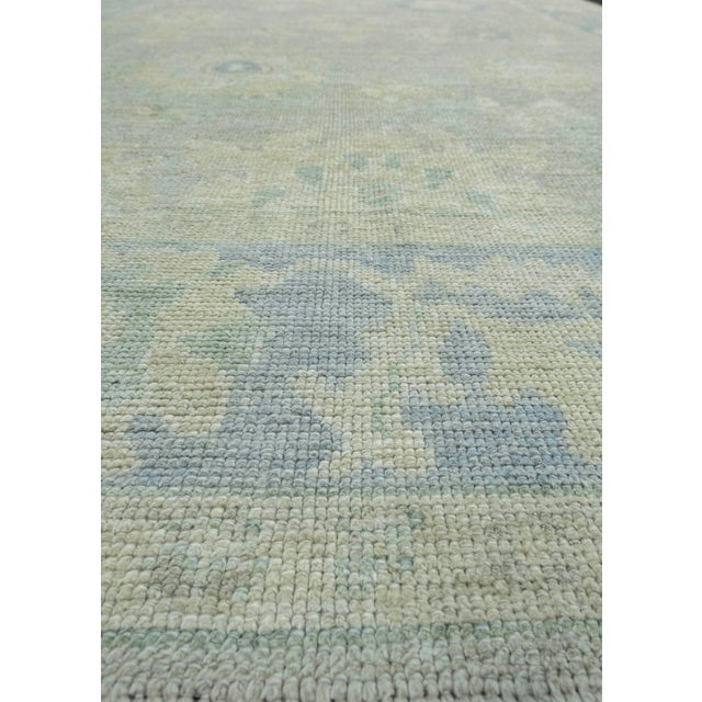 Early 21st Century Turkish Oushak Rug 6'1" x 9' #18650 For Sale - Image 5 of 8