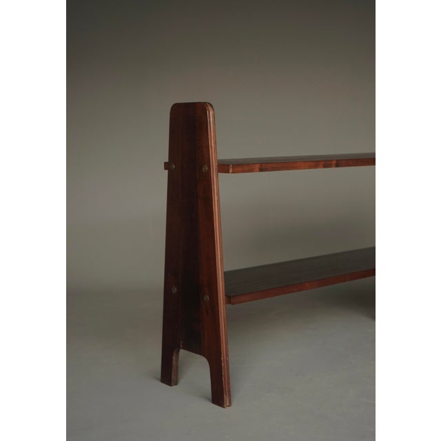 Mid-Century Freestanding Stackable Book Shelves, 1950s, Set of 2 For Sale - Image 17 of 18