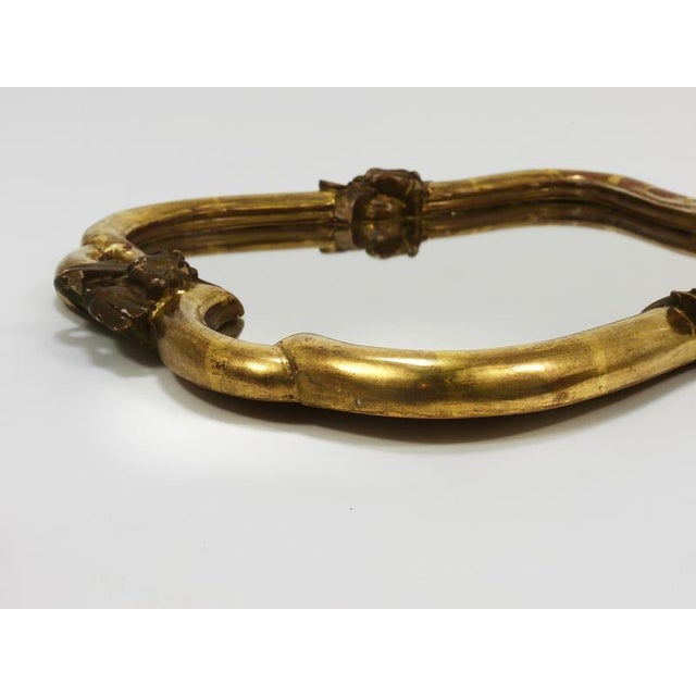 Art Nouveau Handcarved Giltwood Wall Mirror by Max Welz, 1930s For Sale - Image 18 of 18