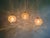 Amber Bubble Glass Pendant Lights by Helena Tynell for Glashütte Limburg, 1970s, Set of 3 For Sale - Image 14 of 16