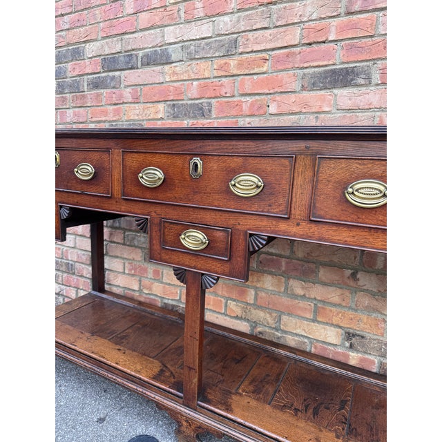 Early 19th Century 19th Century English Dresser Base For Sale - Image 5 of 12