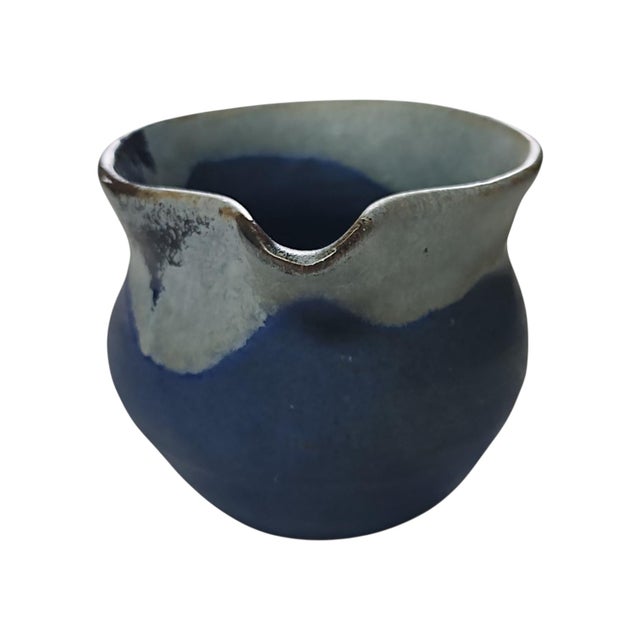 Vintage Maggie Smiley Studio Pottery Creamer For Sale - Image 4 of 6