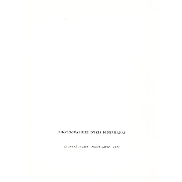 Marc Chagall 1965 Lithograph by Marc Chagall "Le Cirque d'Izis Composition Il" (Iziz Circus Composition Il) For Sale - Image 4 of 5