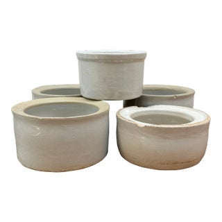 Vintage Ceramic Crocks, Set of 5 For Sale