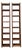 Danish CD Storage Rack in Teak, 1980s For Sale