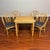 McGuire McGuire Vintage Dining Set - Square Table and Four Chairs For Sale - Image 4 of 12