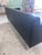 Mid-Century Modern Black Leather and Chrome Theatre Sofa by DWR For Sale - Image 3 of 8