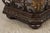 Designer Metal Base Leather Top Console Table For Sale - Image 11 of 18