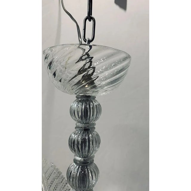 Vintage Murano Glass Chandelier from Seguso, 1950s For Sale - Image 3 of 7