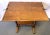 Brown Antique Ship's Navigation Table/ Desk Handmade of Solid Wood With Barley Twist Legs For Sale - Image 8 of 13