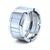 Cartier 18ct White Gold Tank Française Ring 14.81g, Size 9 For Sale - Image 6 of 11