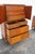 Johnson Furniture Co. French Early 1900s Johnson Furniture Carved Inlay Tall Chest of Drawers For Sale - Image 4 of 18