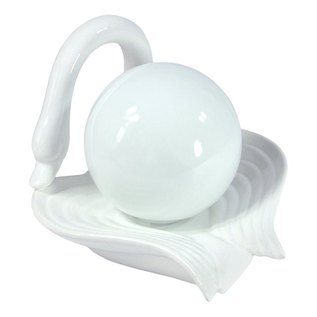 Vintage Ceramic Table Lamp, 1980s For Sale