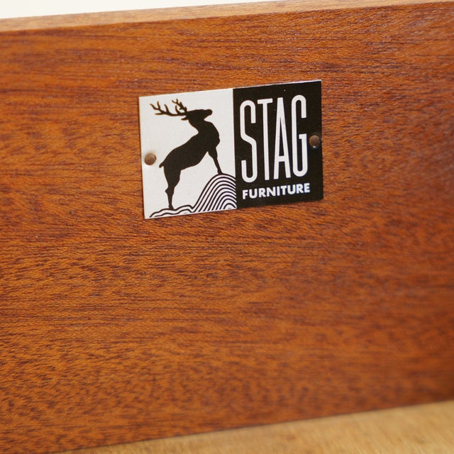 1960s Mid Century Console Dresser by Stag Furniture For Sale - Image 10 of 10