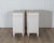 Light Gray Pair of Swedish Neoclassical Painted Nightstands, circa 1880 For Sale - Image 8 of 13