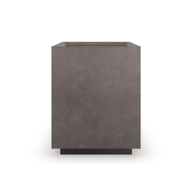 Dark Modern End Table For Sale - Image 4 of 4