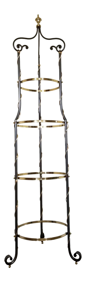 Round Glass Tiered Display