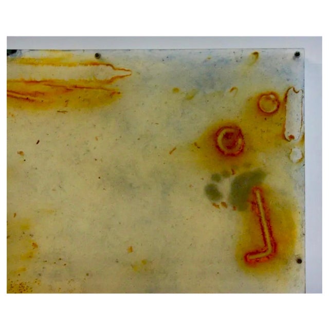 Abstract Carrie McGee, Large American Mod 1990s Mixed Media "LuLu" Carrie McGee, 1994 For Sale - Image 3 of 11