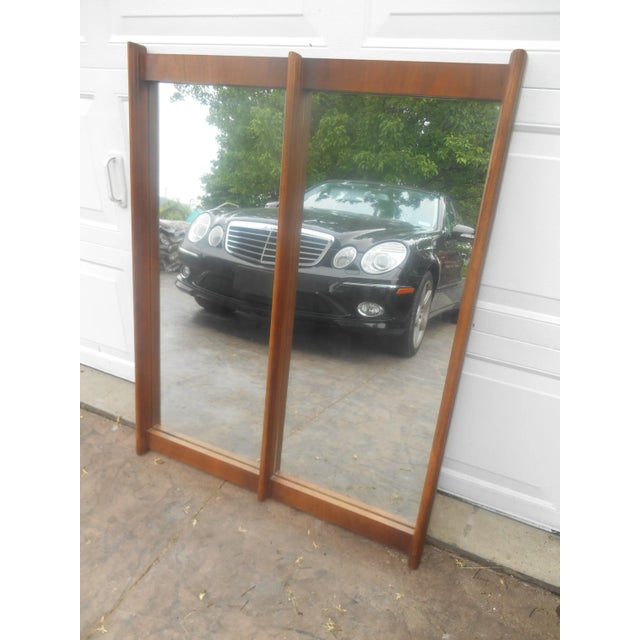 I have a gorgeous Vintage XL Mid-Century Danish Modern Teak Double Wall Mirror. The mirror is in excellent condition and...