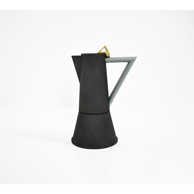 Ettore Sottsass Accademia Coffee Maker attributed to Ettore Sottsass for Lagostina, 1980s For Sale - Image 4 of 10
