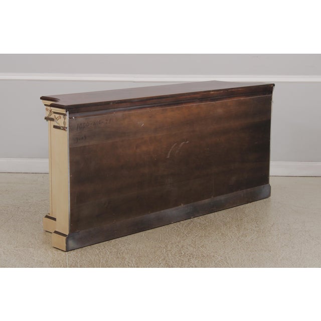 Ej Victor Painted Mahogany Sideboard Buffet For Sale - Image 17 of 18