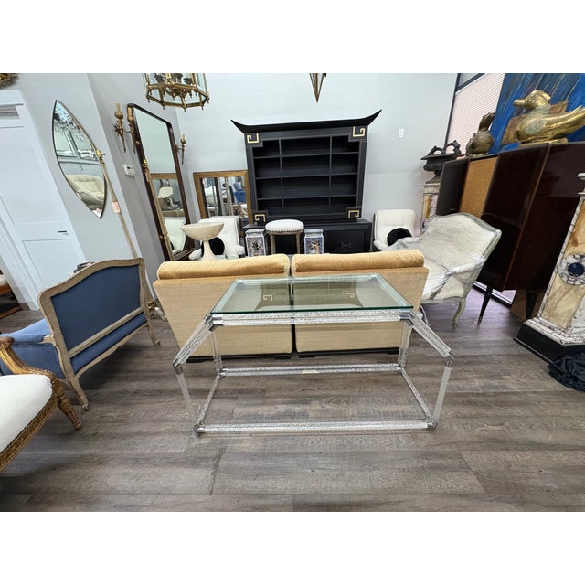 Murano Glass Console Table by Seguso For Sale - Image 15 of 16