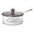 Italian Silver-Plate and Crystal Condiment Jar with Scoop, 1950s, Set of 2 For Sale - Image 6 of 6