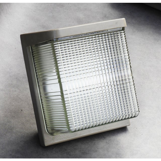 Vintage Industrial Wall Light from Holophane, France, 1950s For Sale - Image 13 of 13
