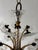 Maison Baguès French Maison Bagues Style Murano Flowers Crystal Chandelier Rare C 1950 For Sale - Image 4 of 12