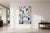 Details: Title: Vivid Art Deco Slides Medium: Acrylic Paint on canvas Size: 180x120x3.5cm (70.9 x 47.2 x 1.5 inches) Year:...