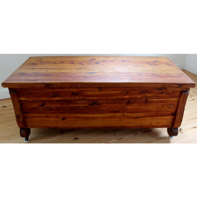 Early 20th Century Stewart Safe Seal Cedar Chest Chairish