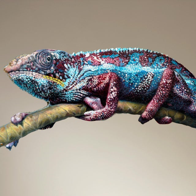 Giuseppe Caiafa, Sfumature Sussurranti Figurative Painting, Oil on Mirror, 2024 For Sale - Image 4 of 7