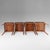 Wood Vintage Italian Wood Dining Chairs by Passoni Udine, 1960s, Set of 4 For Sale - Image 7 of 14