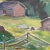1957 Mid-Century Swedish Modernist Oil Painting "Sommarkväll Vid Kleivi" by Fritz Smedberg For Sale - Image 9 of 18
