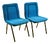Upholstered Fabric Chairs, 1970s, Set of 2 For Sale