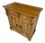 Rustic Apothecary Buffet in Wood For Sale