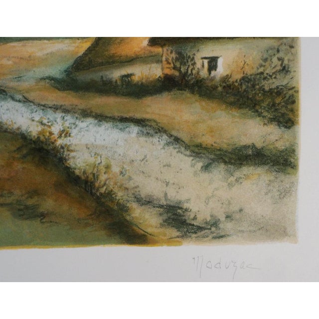 Marguerite Maduzac, Les Chaumières de Bretagne, Lithograph For Sale - Image 8 of 9