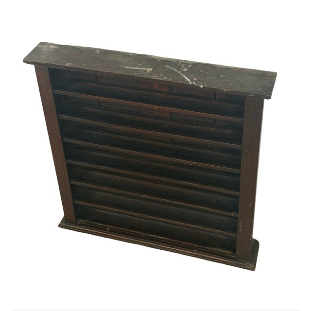 Wood Antique Six-Tier Wooden Billiard Ball Display Rack, Early 20th Century For Sale - Image 7 of 14