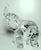 Oggetti Oggetti (Murano, Italy) Fine Crystal Very Large Imposing Solid Glass Elephant Sculpture - 11 1/2 Inches Tall! For Sale - Image 4 of 10