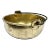 Early 20th Century French Handcrafted Brass Pot/Planter For Sale